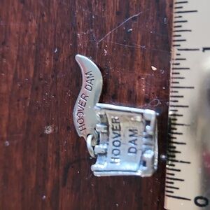 Hoover Dam Sterling Silver Charm